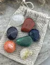 Chakra's kristallenset incl. zakje